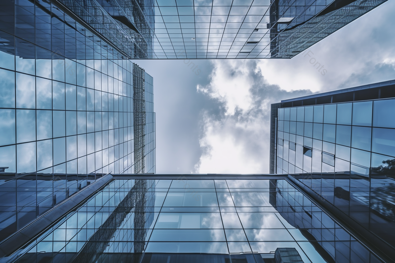 商业金融大楼玻璃幕墙,高清,摄影图,摄影图片,图片大全,摄影图免费下载